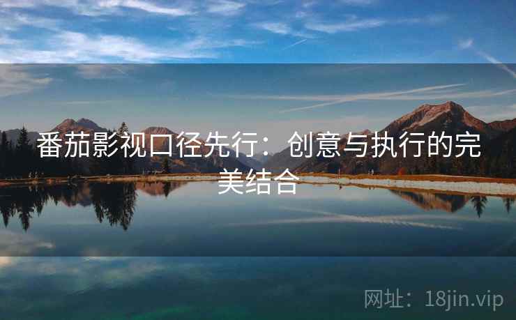 番茄影视口径先行：创意与执行的完美结合